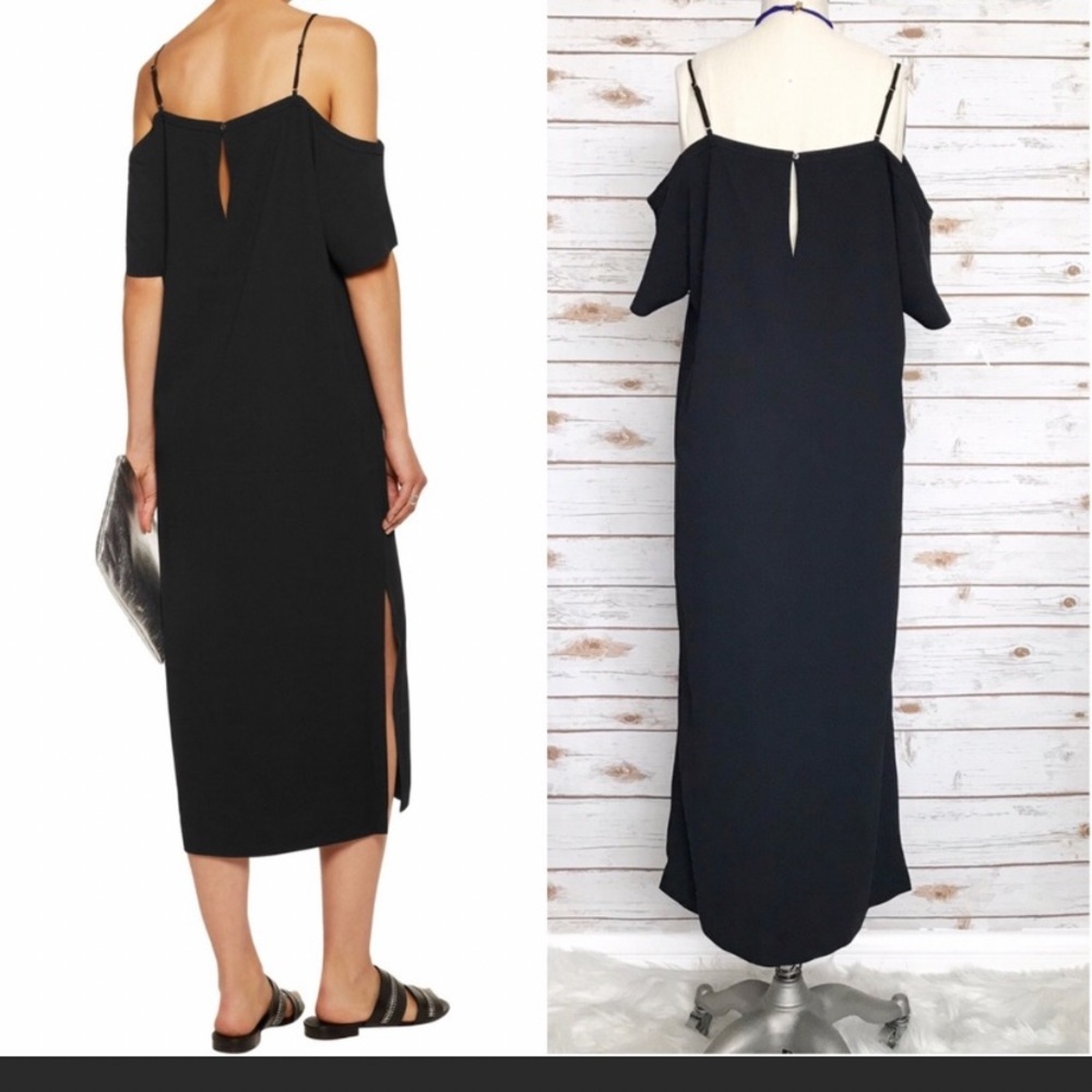 T by Alexander Wang crepe poly oversized dress sz2